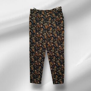 Coral Bay Paisley Pull-on Jeans, size 10